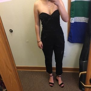 NWOT Formal black Express jumpsuit